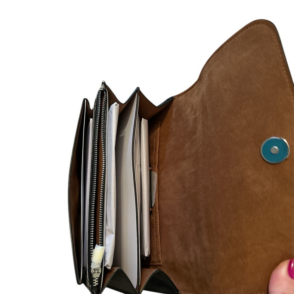 Coach Klare Crossbody bag with silver chain Free shipping NWT - Picture 5 of 7